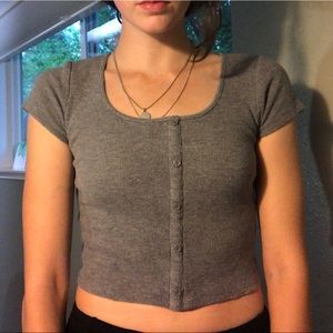 Wild Fable grey top